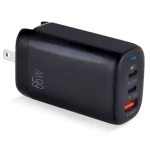 FAST CHARGER 65W – Triple Puerto (2x USB-C + 1x USB-A)